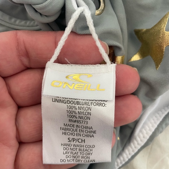 O'Neill Gray and Gold Swimsuit - Picture 7 of 9